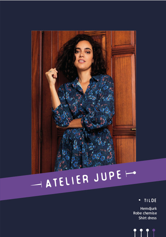 Tilde jurk papieren patroon – Atelier Jupe - Main Image