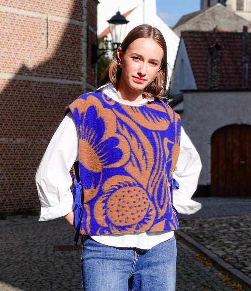 Viscose en bleu roi - €24,9/m