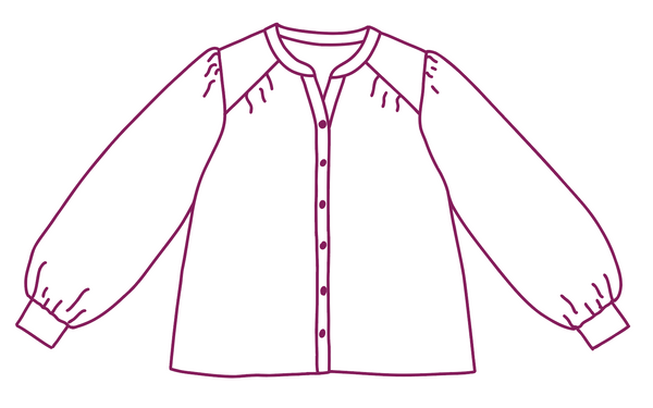 Alexa blouse - PDF pattern
