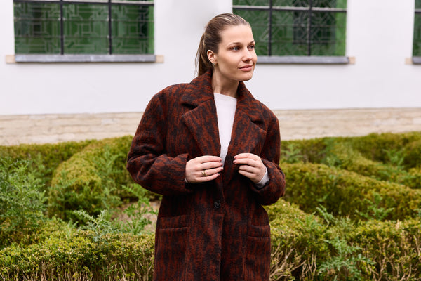 Karamel en donkerbruine wolmix - €29,9/m