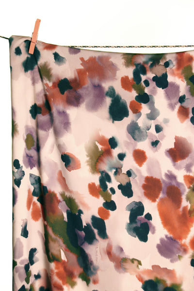 Viscose in warme wintertonen - €26/m
