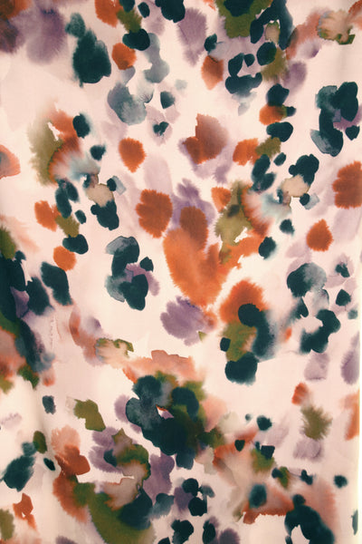 Viscose in warme wintertonen - €26/m