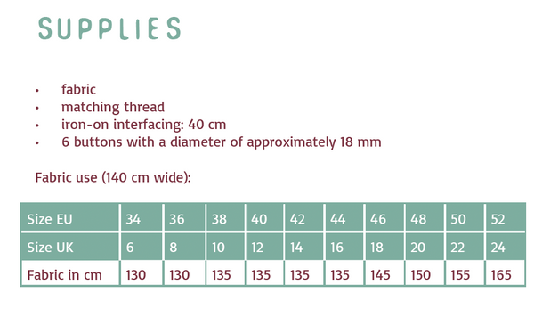 Bertie shirt - PDF pattern