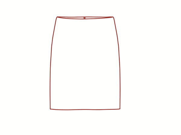 Coco skirt - Paper pattern