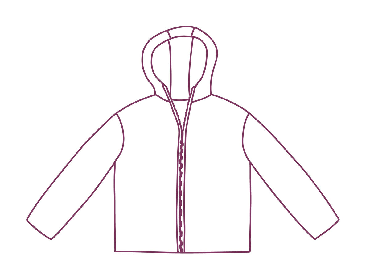 Dani jacket - Paper pattern – Atelier Jupe
