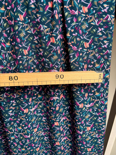 Coupon échantillon - Viscose à petits motifs 