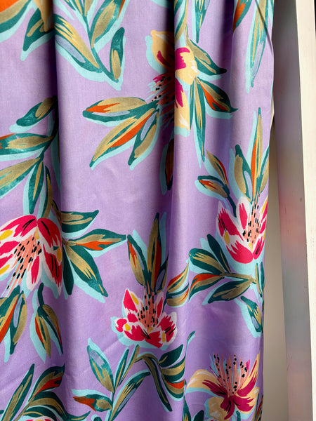 Sample piece - Lilac summer viscose