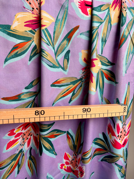 Sample piece - Lilac summer viscose