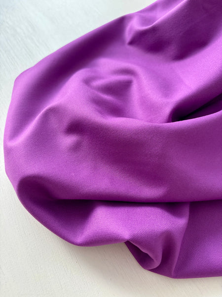 Mix bamboo-polyester en violet - €24,9/m