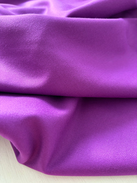 Mix bamboo-polyester en violet - €24,9/m