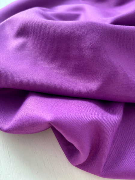 Mix bamboo-polyester en violet - €24,9/m