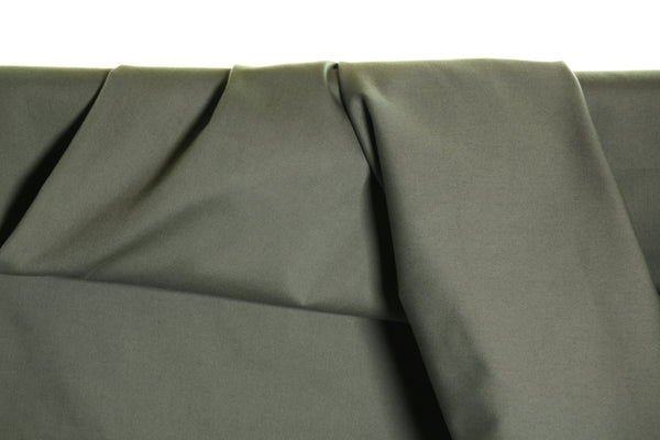 Sage green organic cotton - €21,5/m