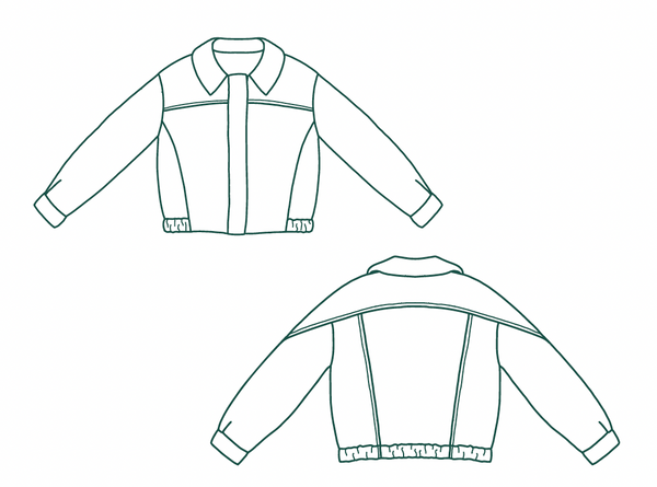 Louise jacket - Paper pattern