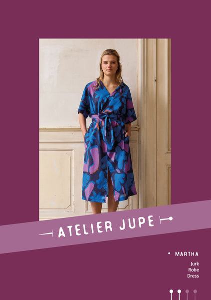 Martha jurk - papieren patroon