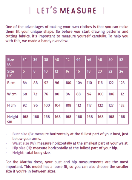 Martha dress - PDF pattern