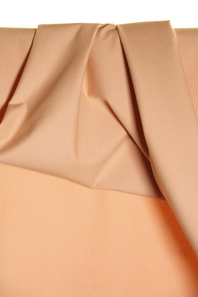 Peach twill organic cotton - €21,5/m