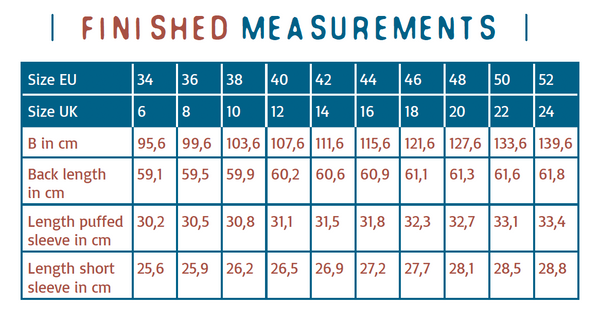 Rosie blouse - PDF pattern
