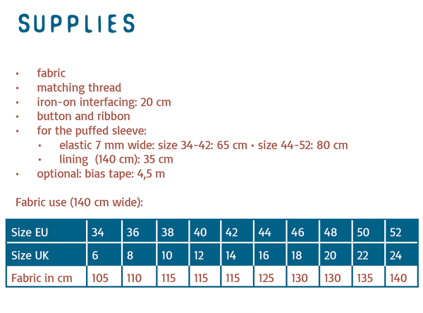 Rosie blouse - PDF pattern