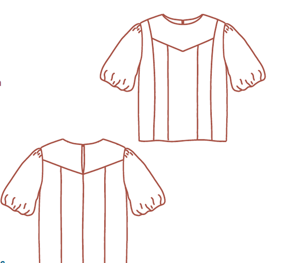 Rosie blouse - PDF pattern