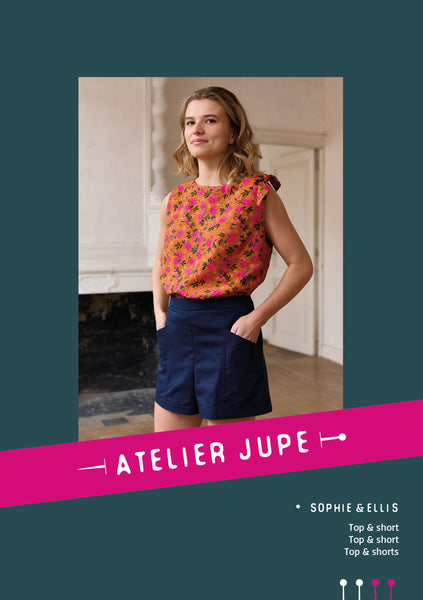 Sophie&Ellis top and shorts - PDF pattern
