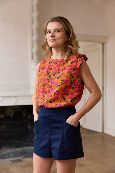 Sophie&Ellis top and shorts - PDF pattern