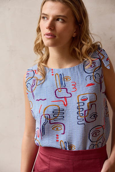 Sophie&Ellis top and shorts - PDF pattern