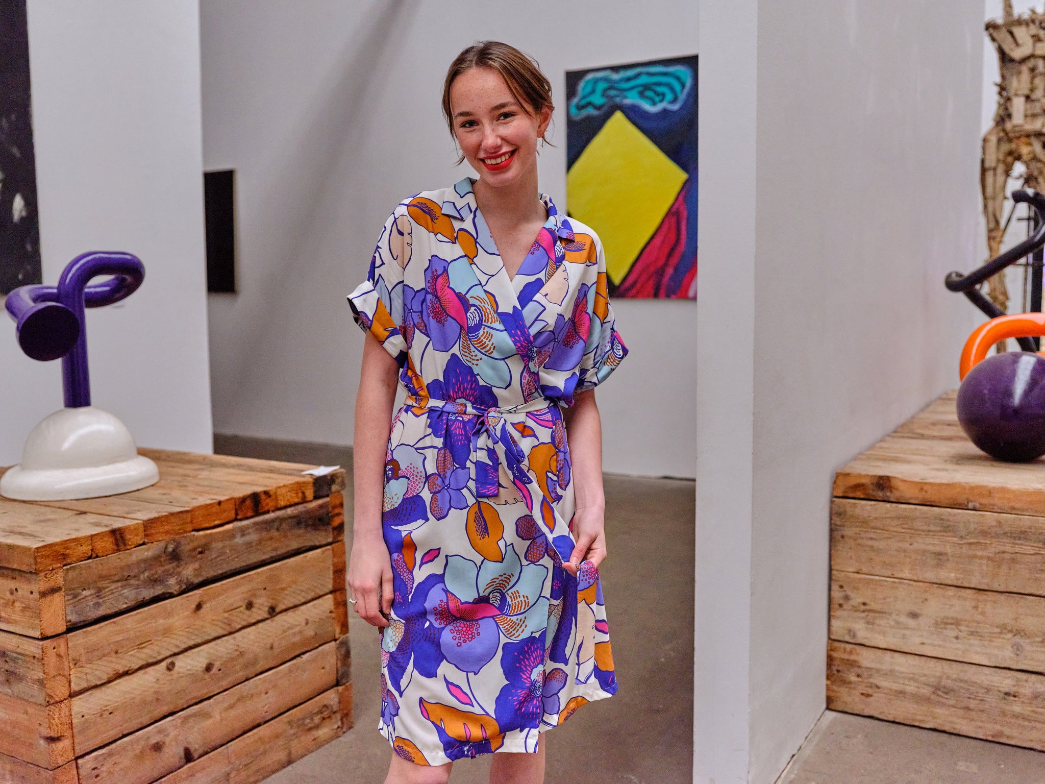 Florence wrap dress - PDF pattern – Atelier Jupe