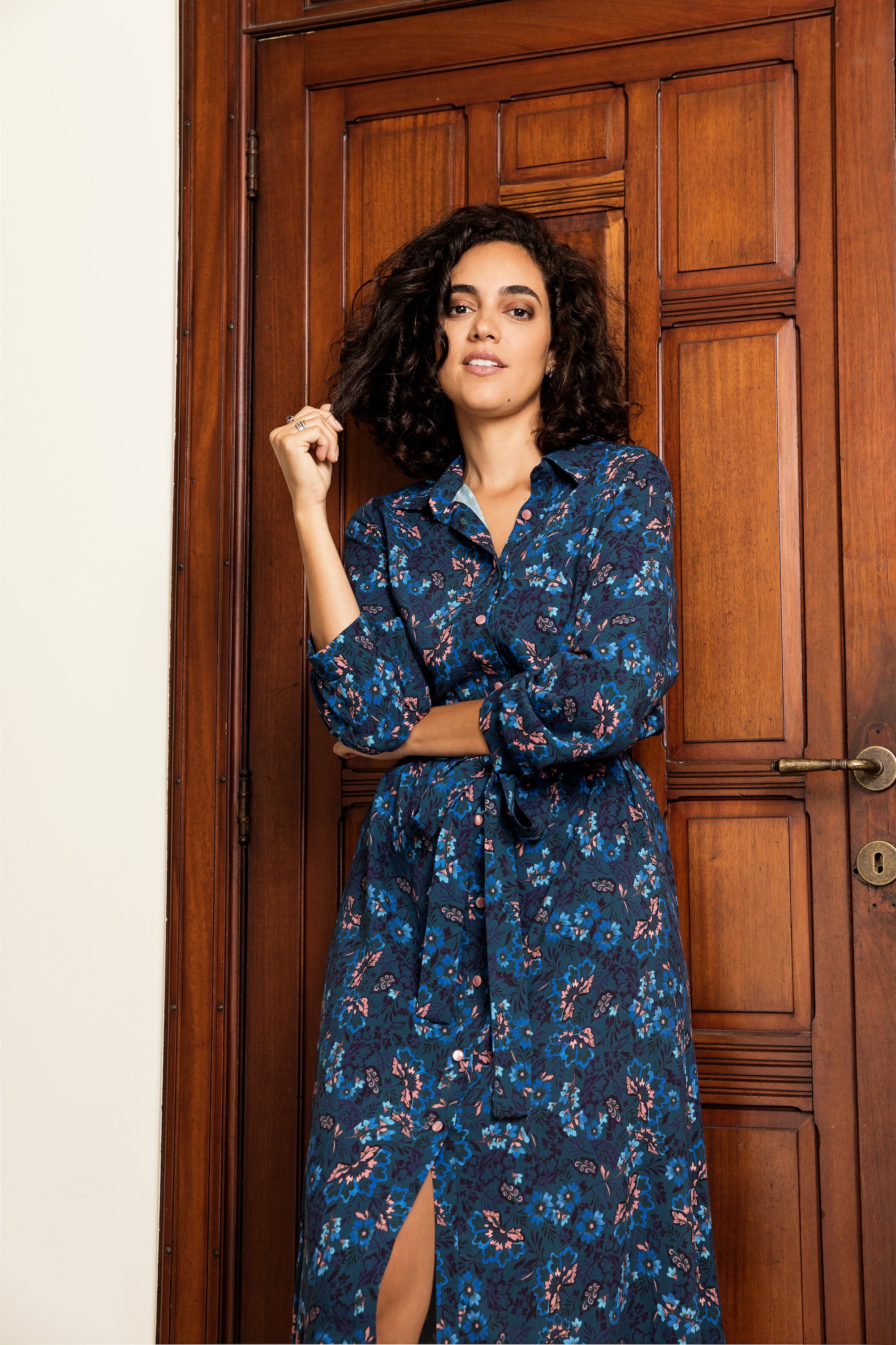 Tilde shirt dress