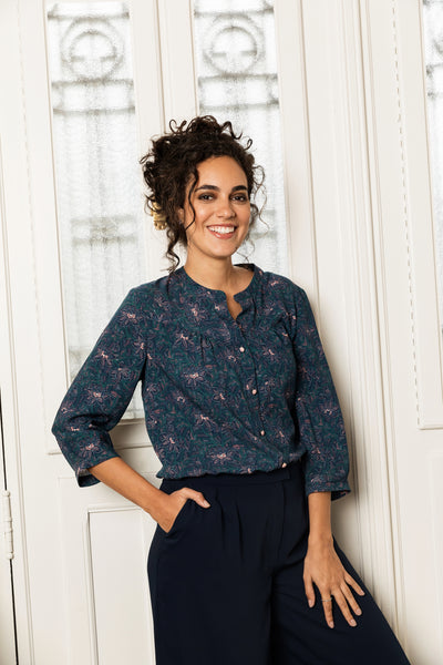 Frida blouse - Paper pattern