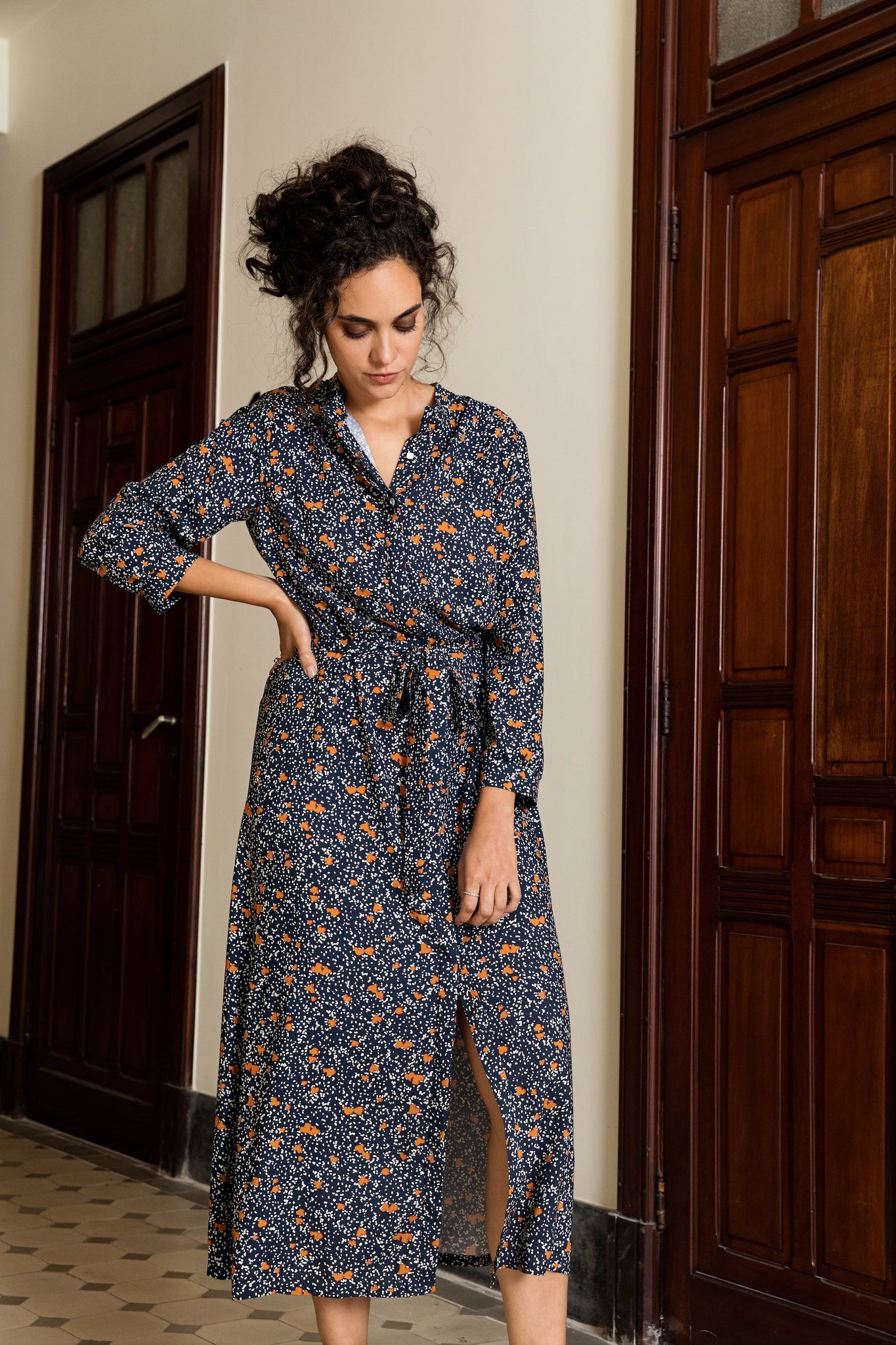 Tilde shirt dress - PDF pattern – Atelier Jupe