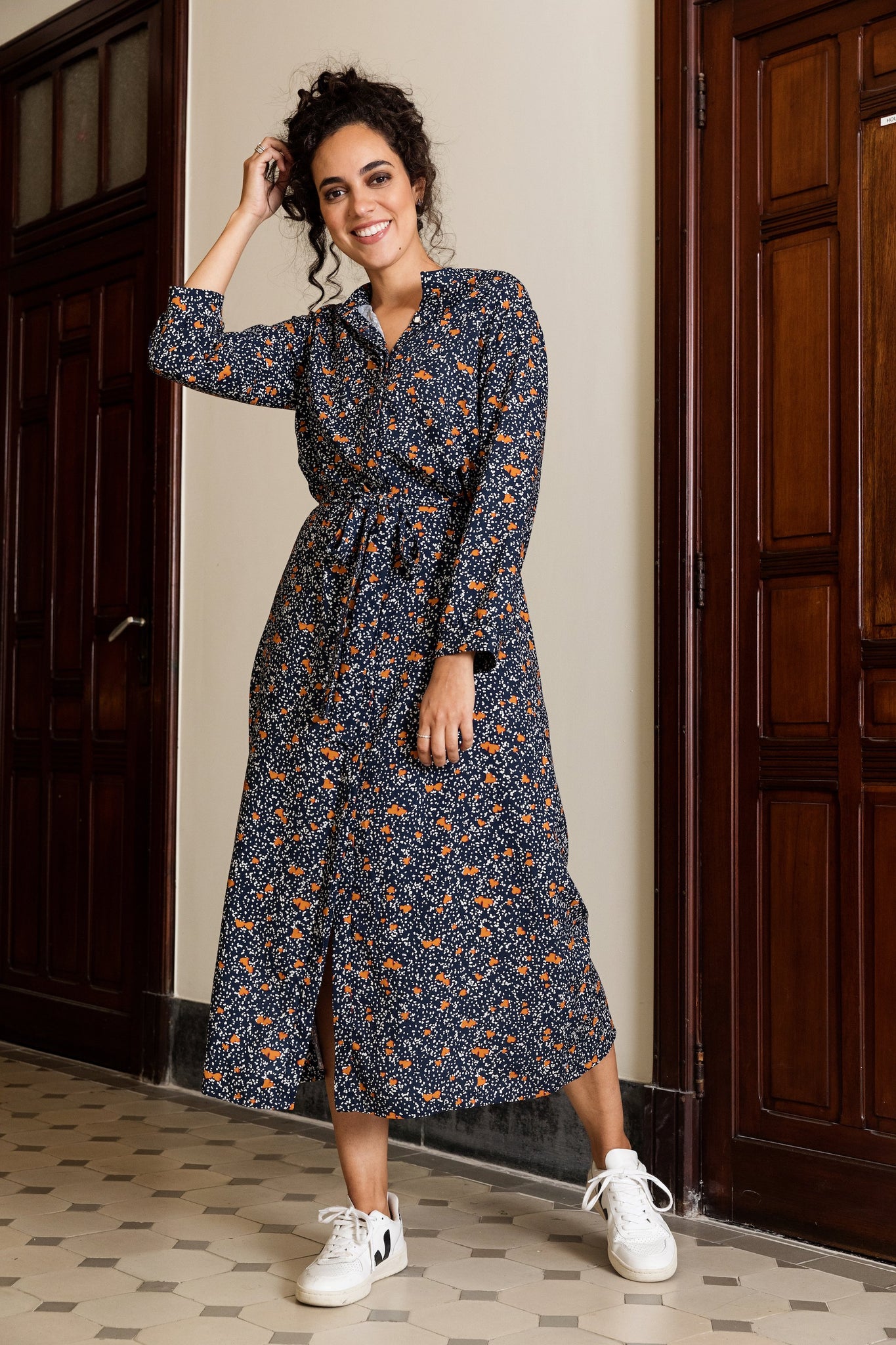 Tilde shirt dress - PDF pattern – Atelier Jupe