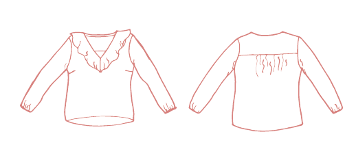 Liv blouse - PDF pattern