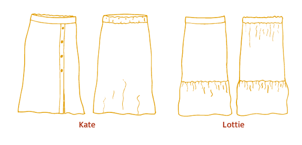 Lottie & Kate skirt - PDF pattern