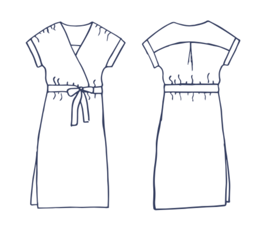 Solange dress  - PDF pattern